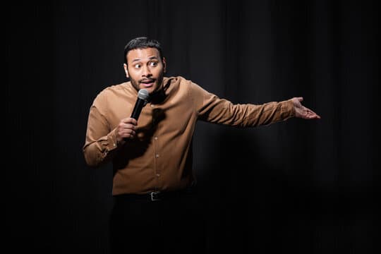 Stand up comedy
